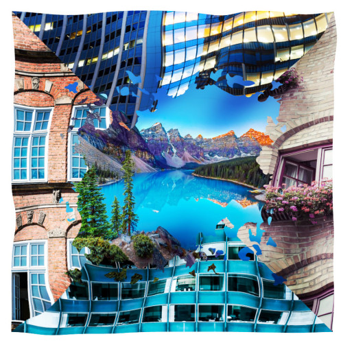 scarf facciata lago